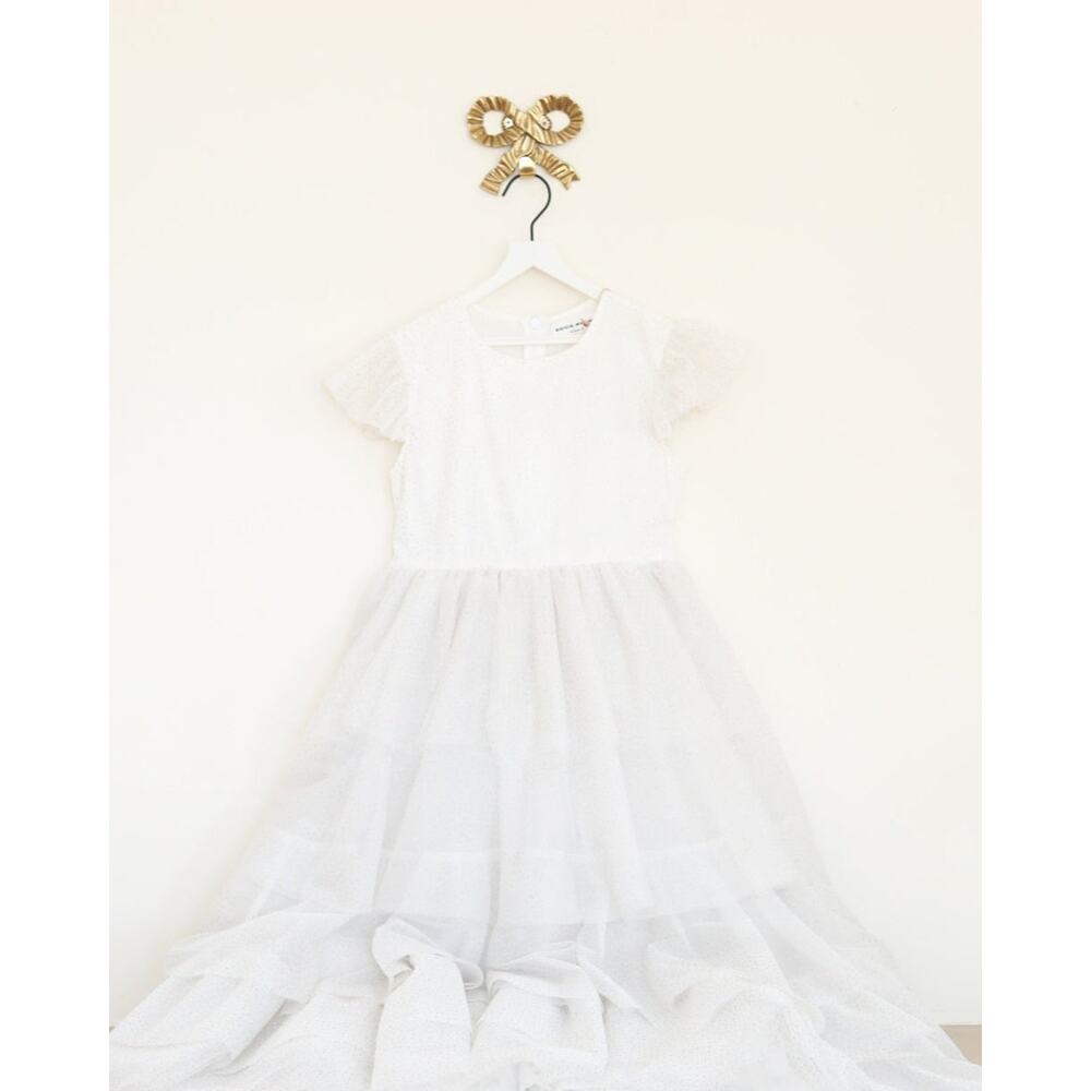 Sonia Rykiel White Dot Dress / 10